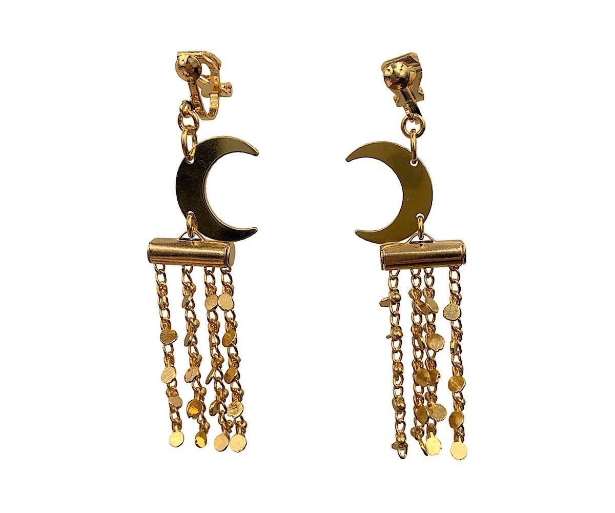 Boucles d'oreilles Clip Ardha Chandra