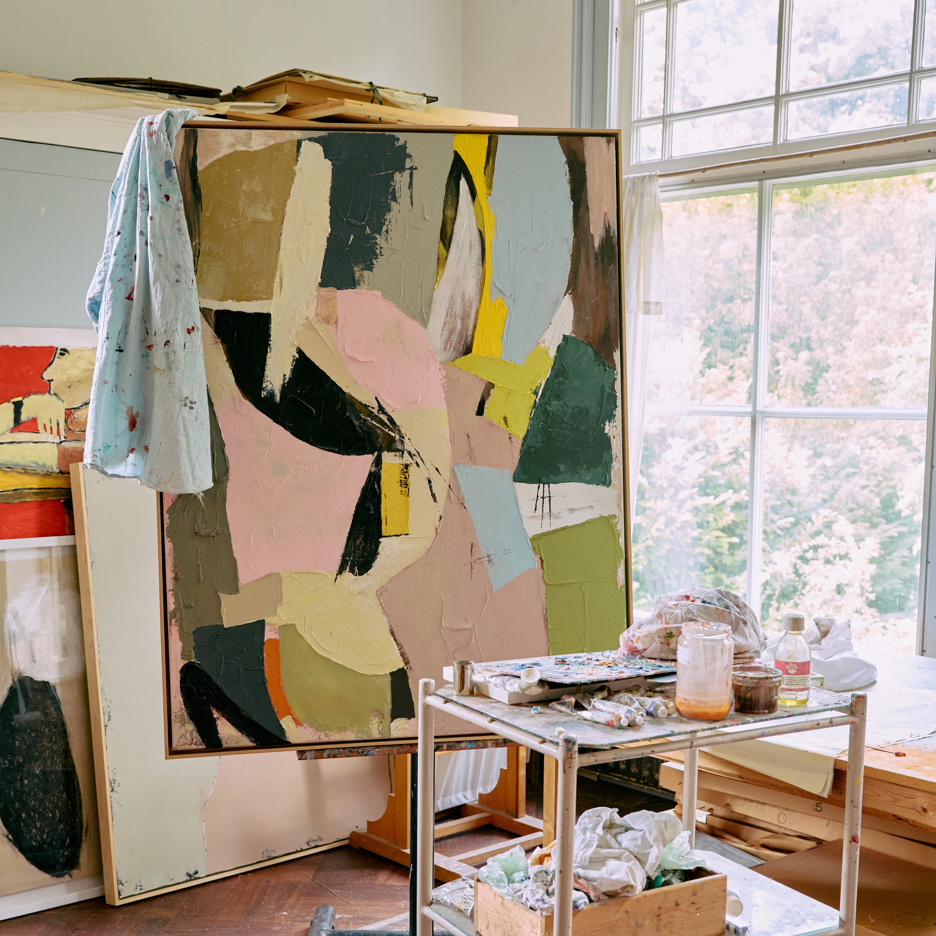 HKliving Framed Artwork Schilderij - Colour Cult