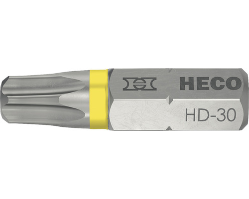 Bit Heco-Drive HD-30 TX, kleurring geel, 2 stuks
