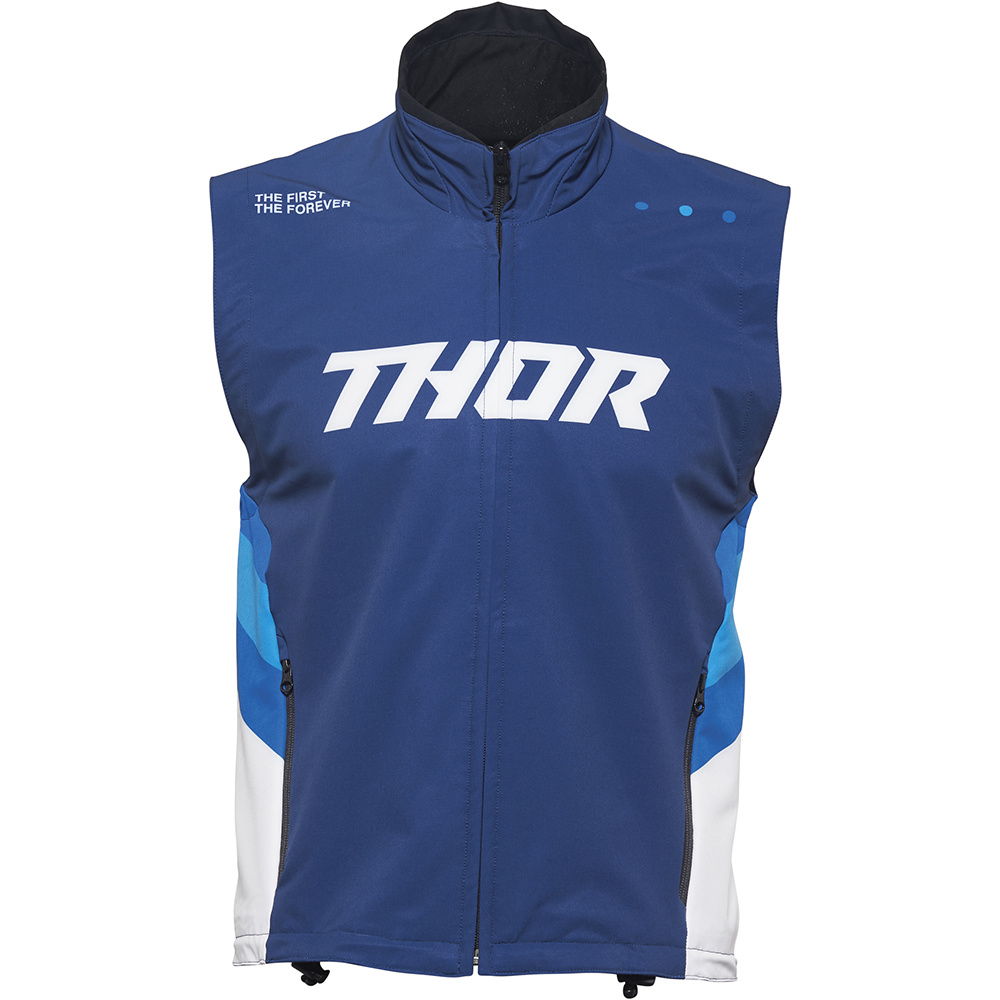 Thor Motocross - Veste sans manches Warm Up Navy / Blanc