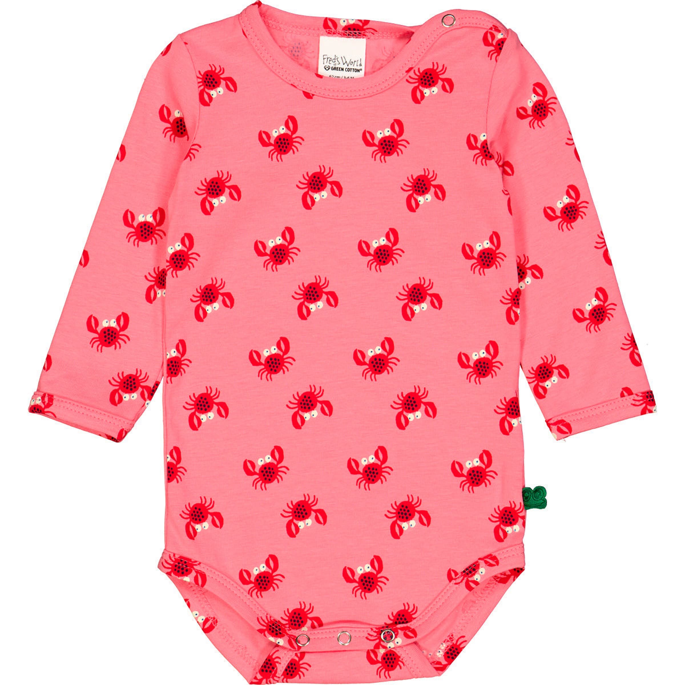 Fred`s World Langarmbody Pink/ Red/ Navy