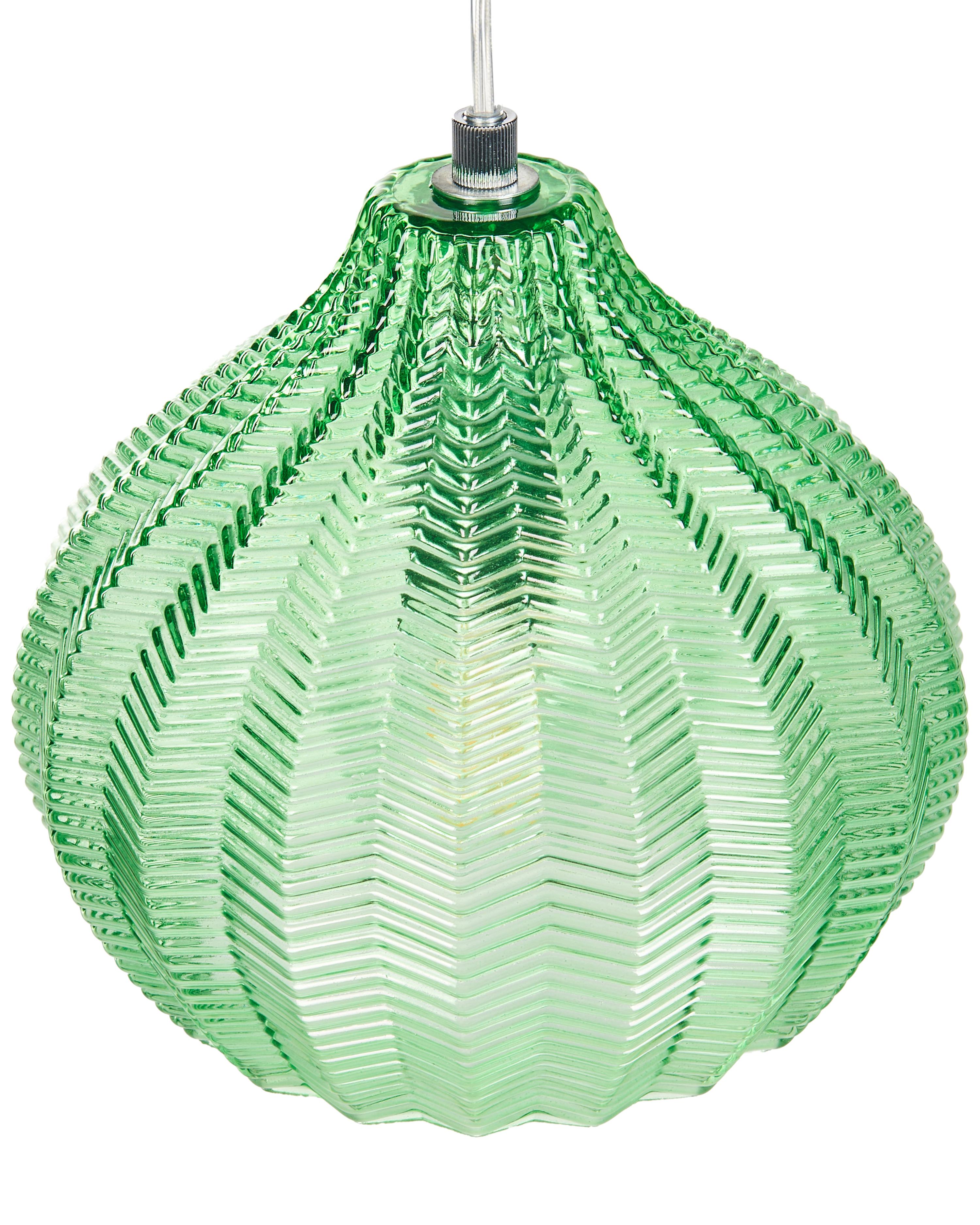Hanglamp KEILA Glas Groen