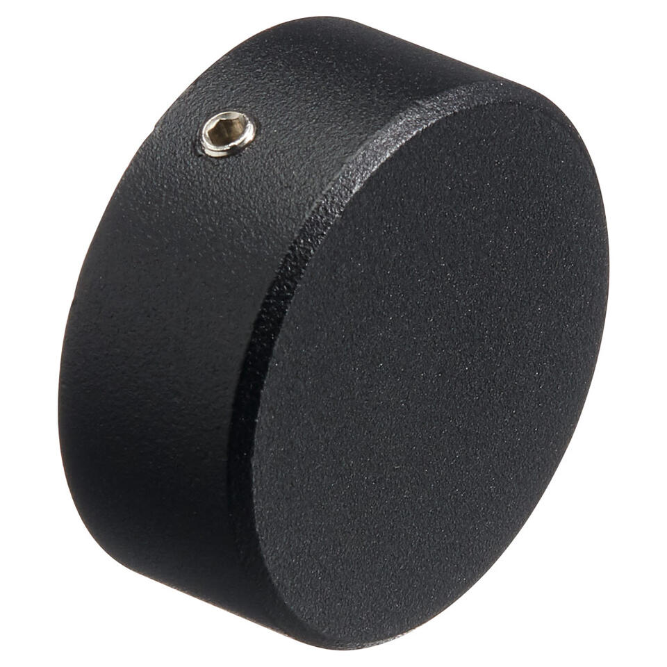 Overschuifkap 28mm zwart