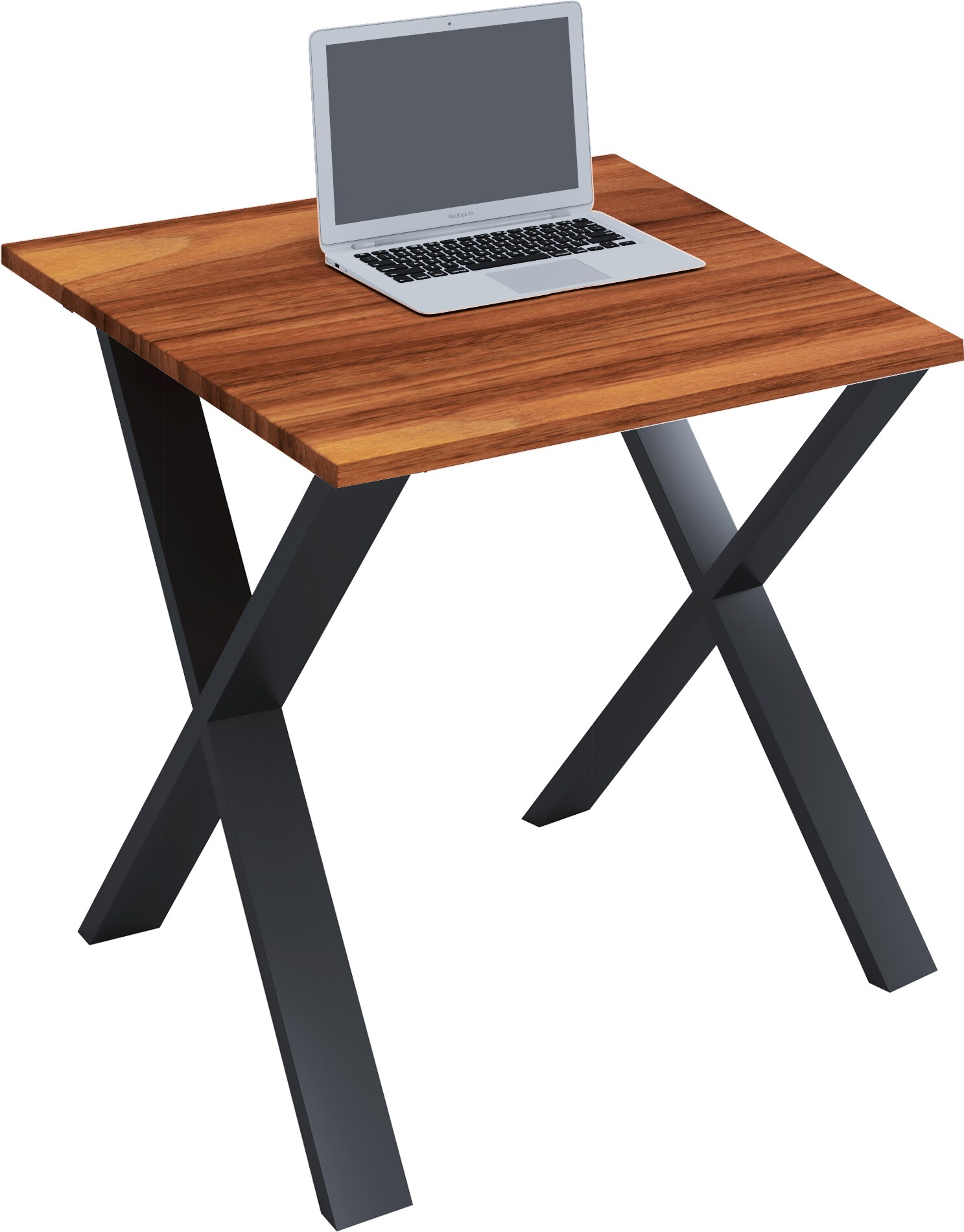 VCM Holz Schreibtisch Computertisch Arbeitstisch Büromöbel Lona X SW