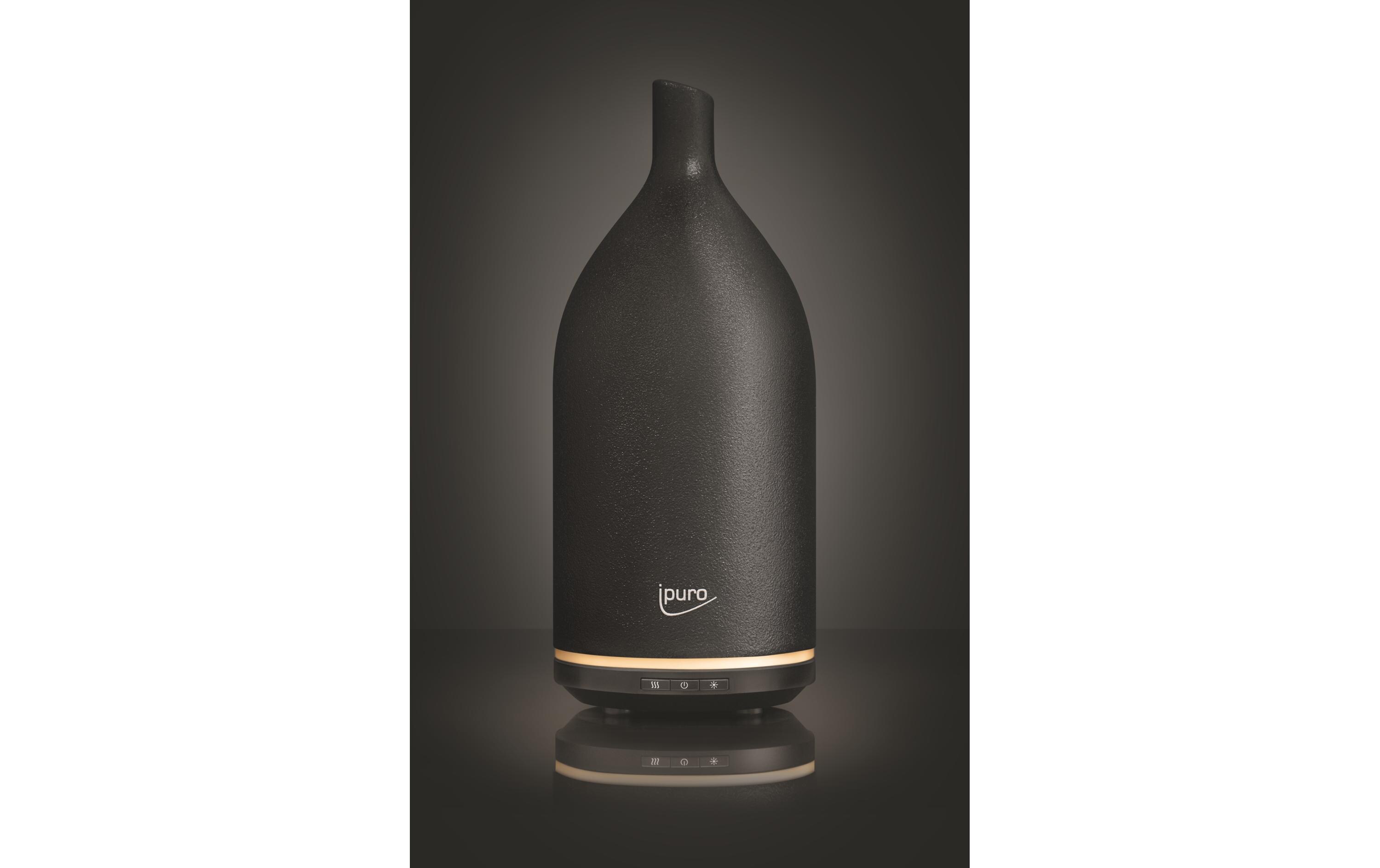 Aromavernebler Air Sonic Living SchwarzDuftverdampfer aus Keramik