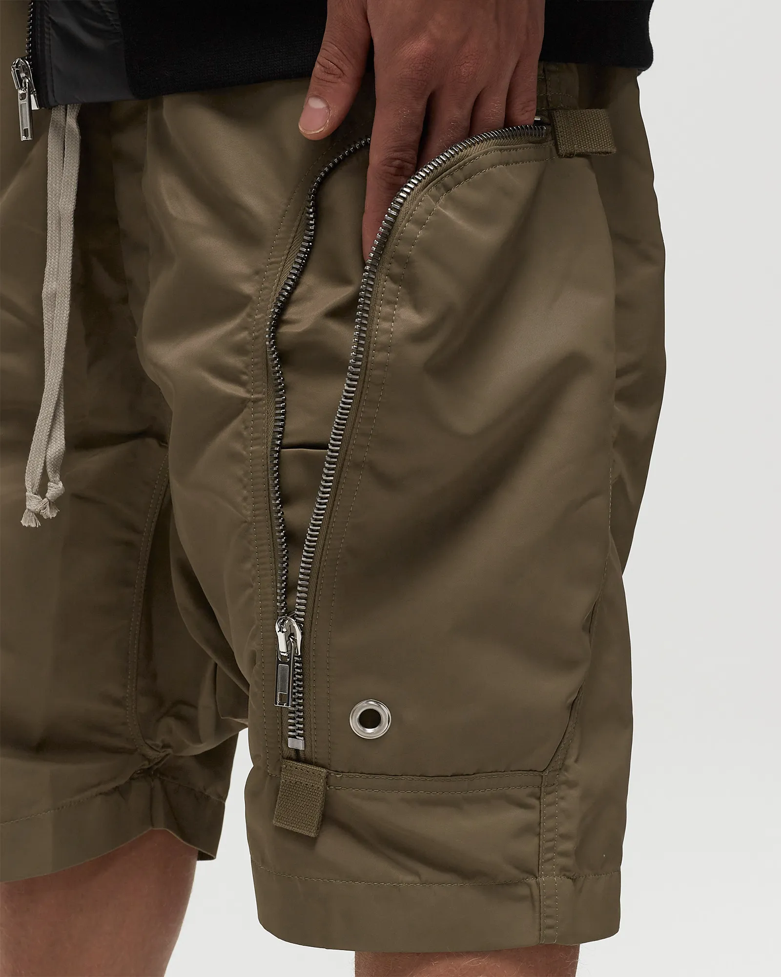 Rick Owens DRKSHDW WOVEN SHORTS - BAUHAUS SHORTS