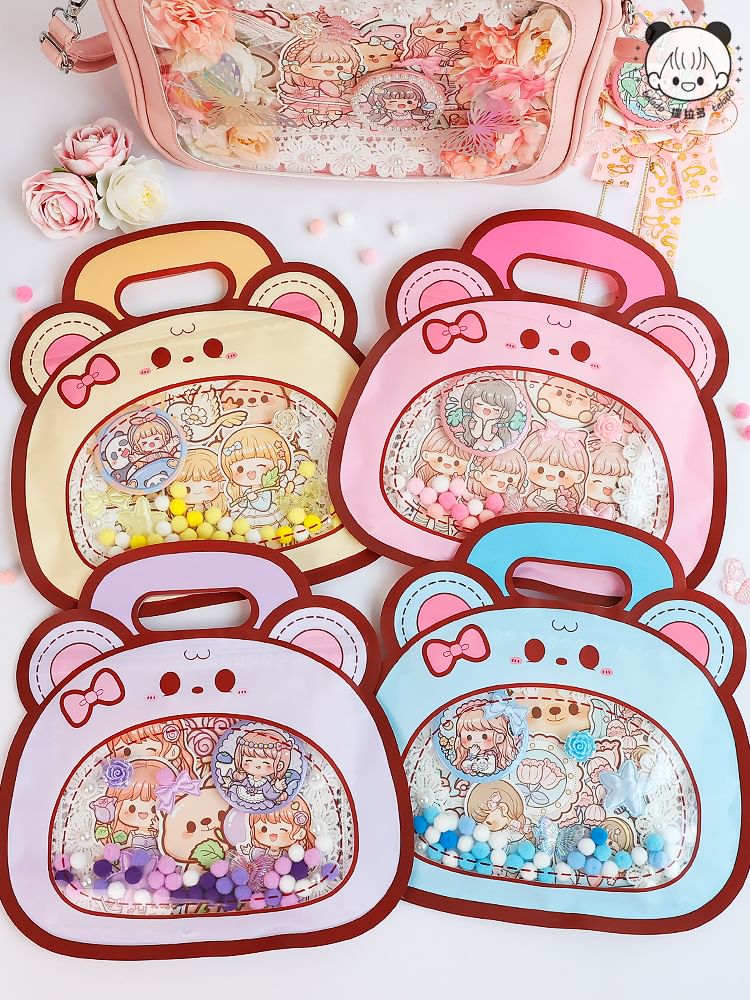 Milena - Cartoon Badge DIY Kit / Sticker / Tas / Set (Verschillende ontwerpen)