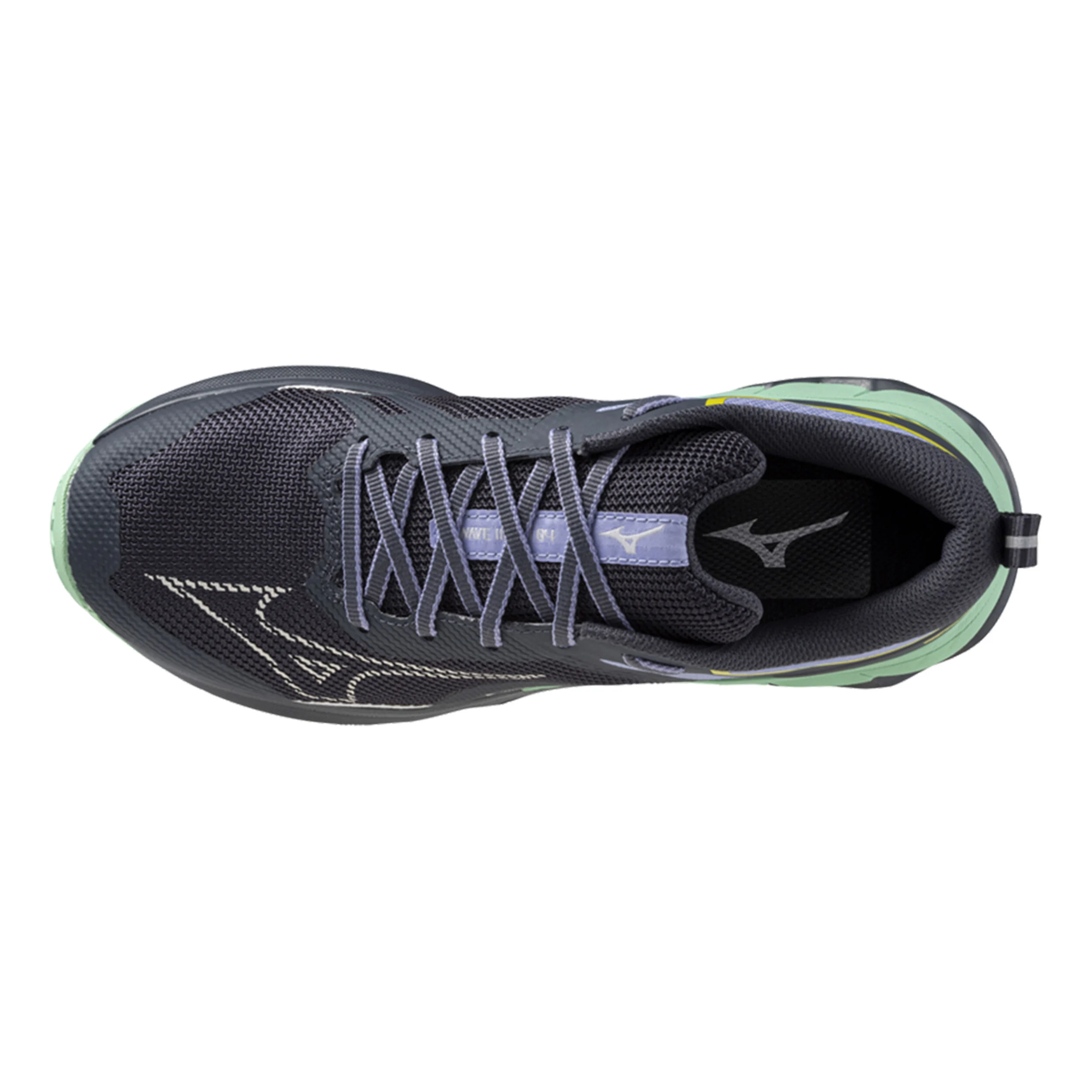 Mizuno Wave Ibuki 4 Chaussure Trail Femmes - Bleu Foncé , Mint