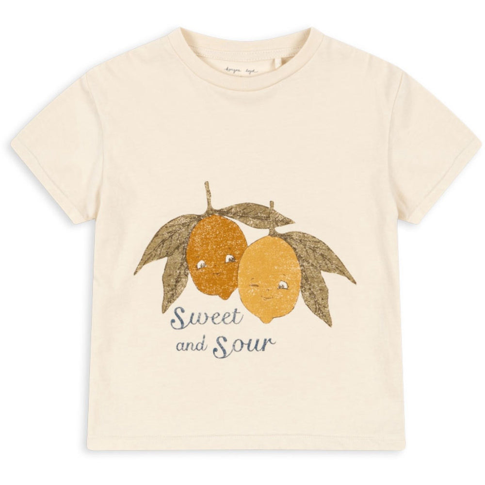 Køb Konges Sløjd Almond Milk Famo Tee GOTS