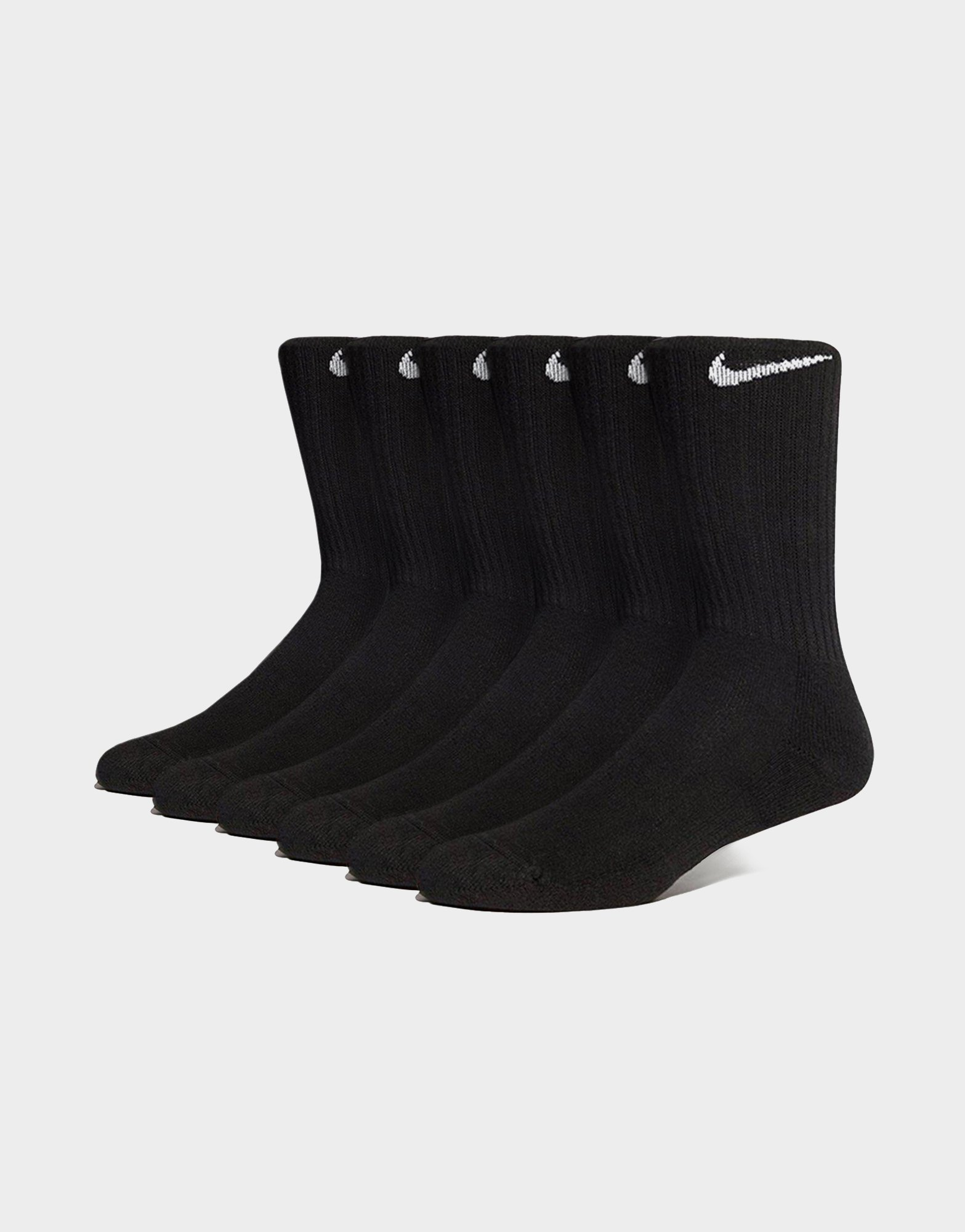 Nike 6 Paires de Chaussettes Rembourrées Crew