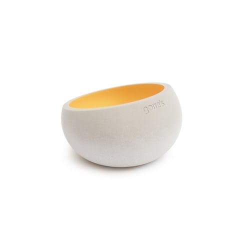 Brut - photophore béton cream gold - n2