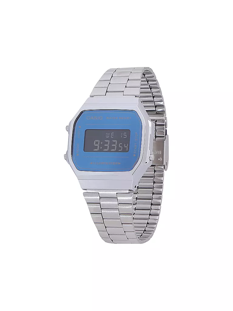 CASIO Uhr A168WEM-2BEF silber