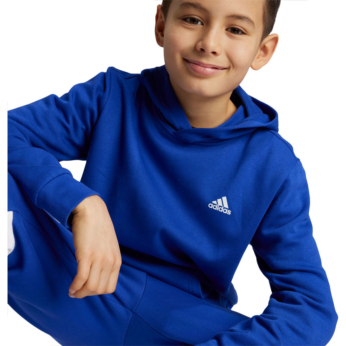 adidas Small Logo Feel Cosy Hættetrøje Børn