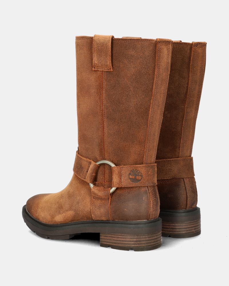 Timberland Tall Pull On Bikerboots  - bruin