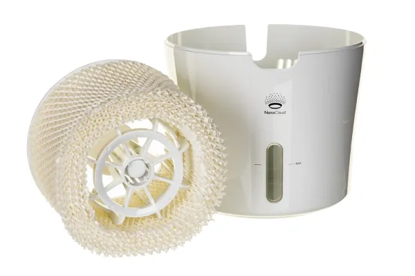 Philips HU4803 - Luftfugter - mobil - østers metallisk/hvid