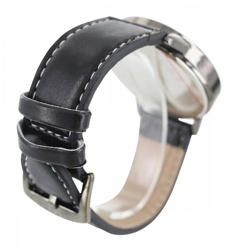 Montre Homme GIORGIO bracelet Cuir Noir