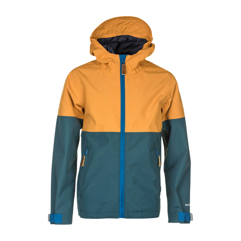 Kinder Puck Regenjacke inca gold