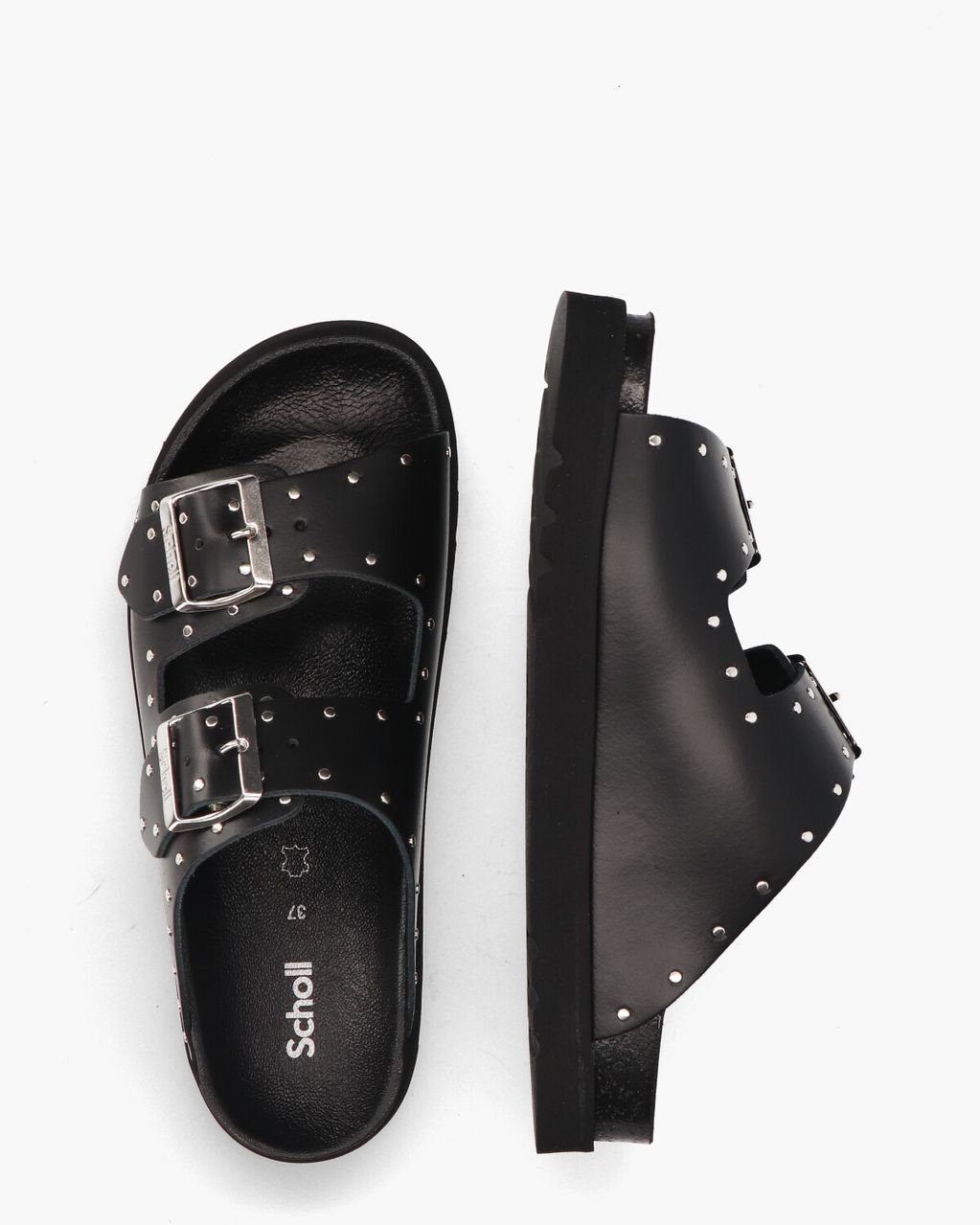 Scholl Beatriz Zwart Damesslippers