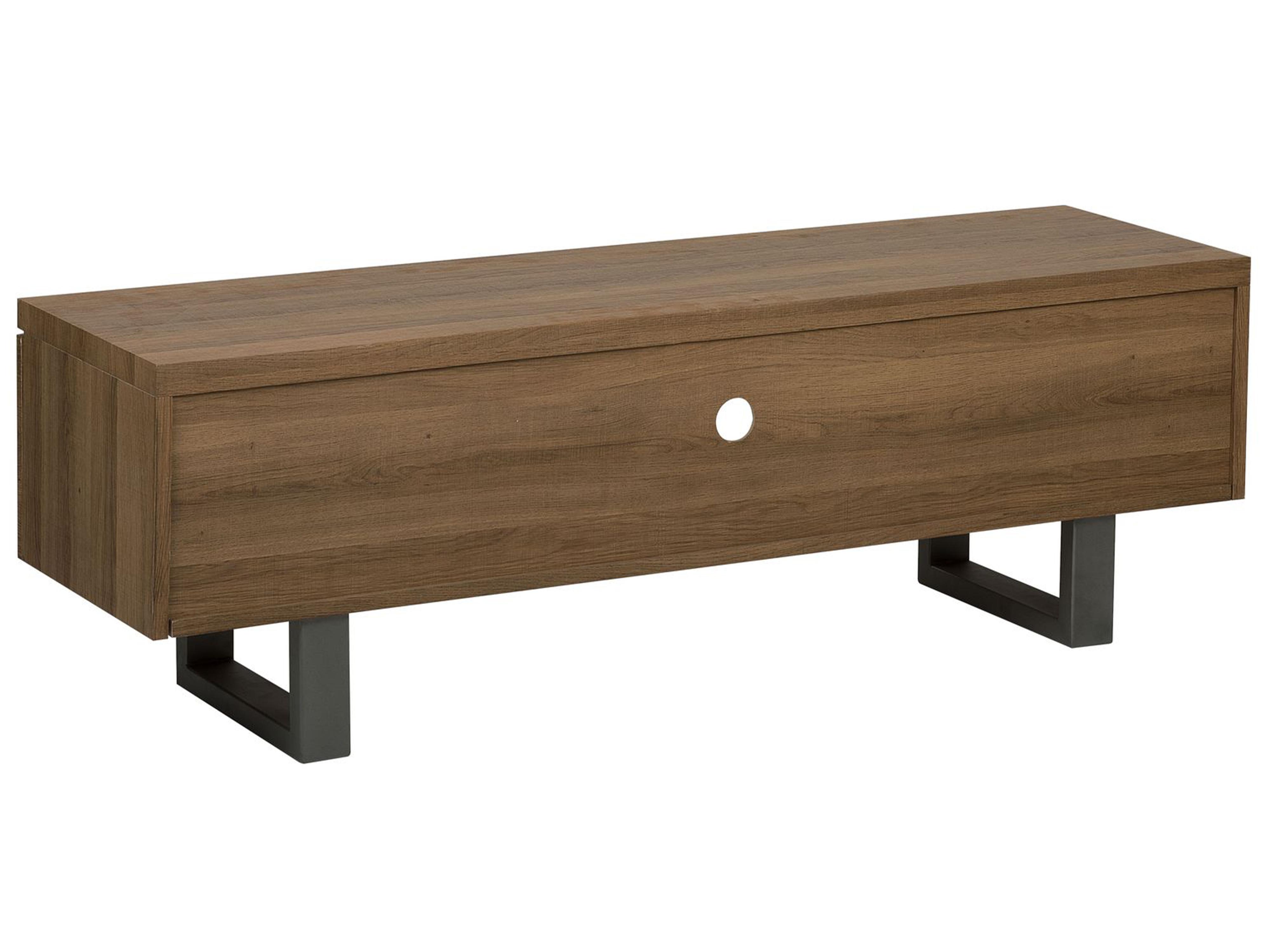 TV-meubel TIMBER Donkerbruin