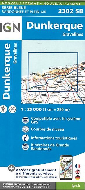 IGN - 2302 SB DUNKERQUE 1 25 000