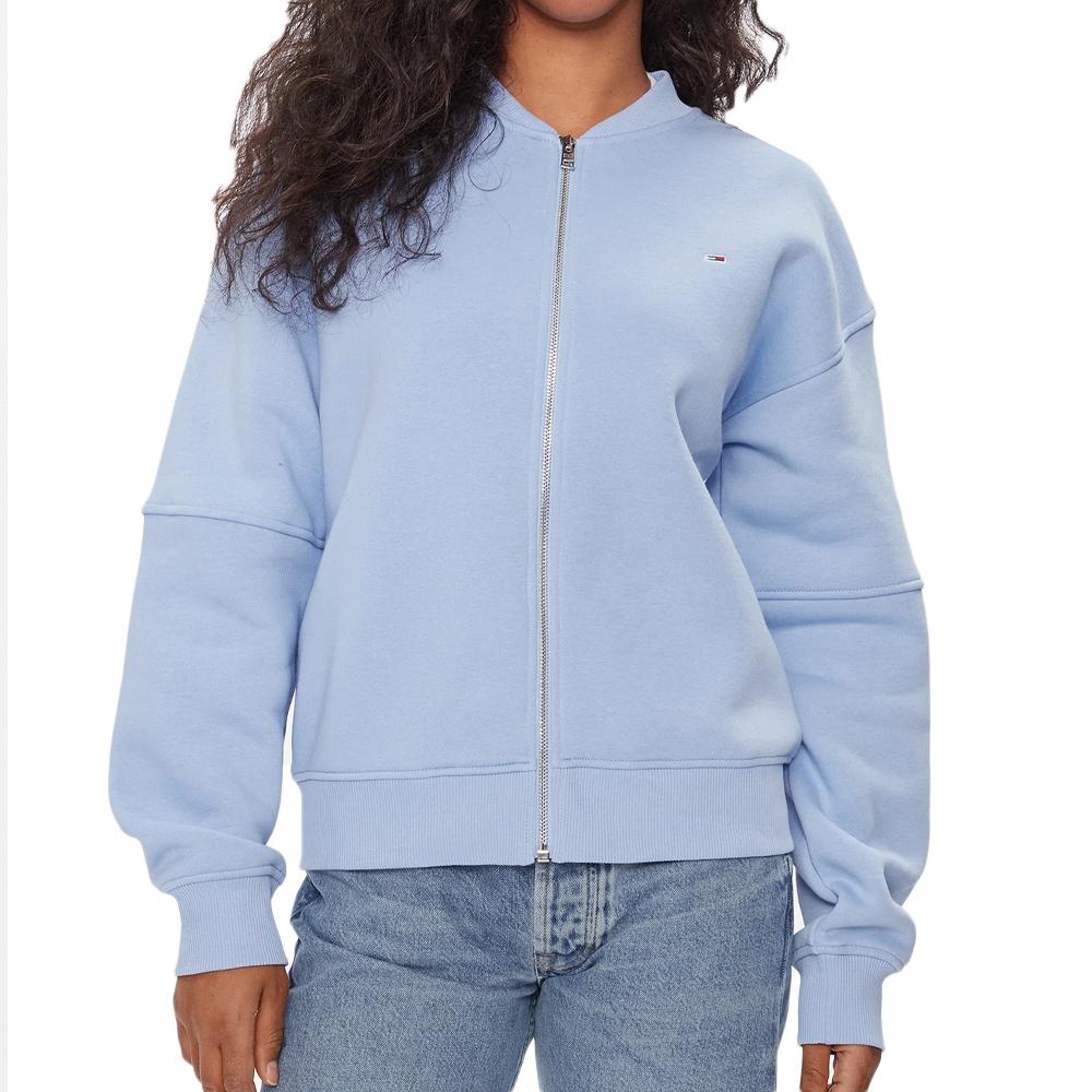 Tommy Hilfiger Veste Bleu Femme Tommy Hilfiger Zip Bomber