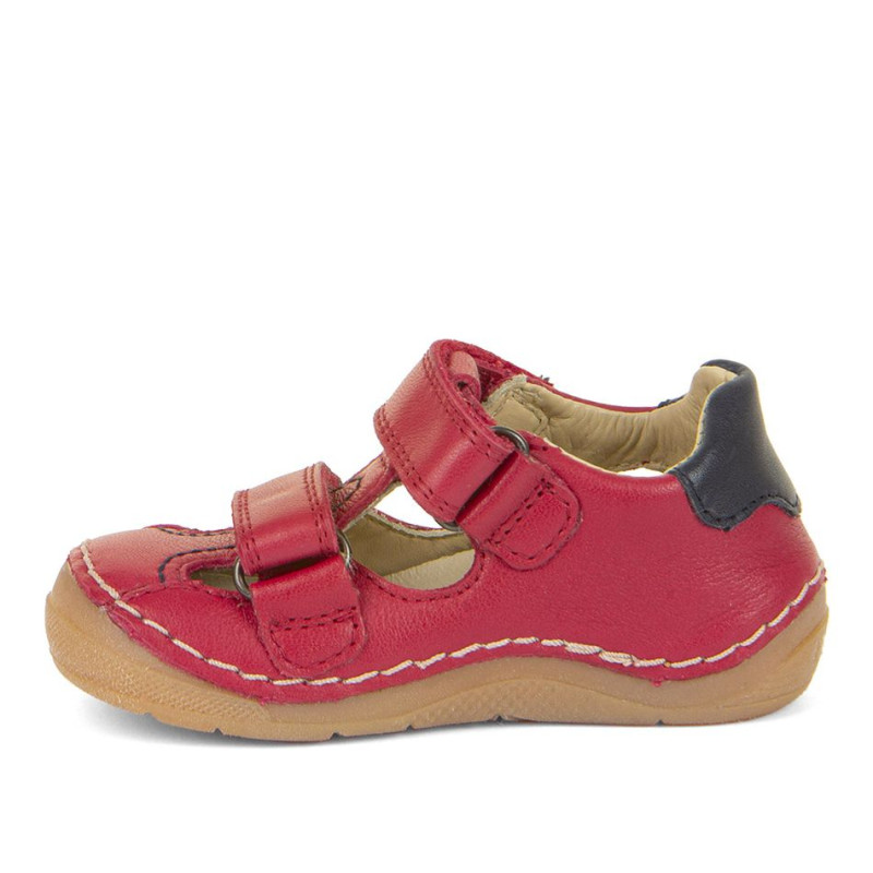Froddo Froddo Amplio Paix Sandales Deux Scratchs Rouge