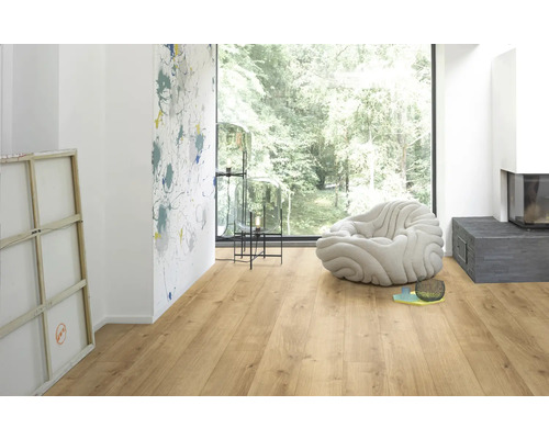 Designervloer Modular ONE Oak Pure natural breedplank klikverbinding 1285 x 194 x 8,0 mm