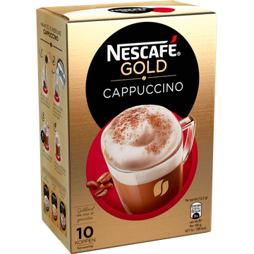 Nescafé Cappuccino Koffiedrank 10 x 12,5 g
