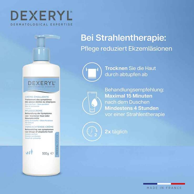 Dexeryl Pflegecreme, 500 g