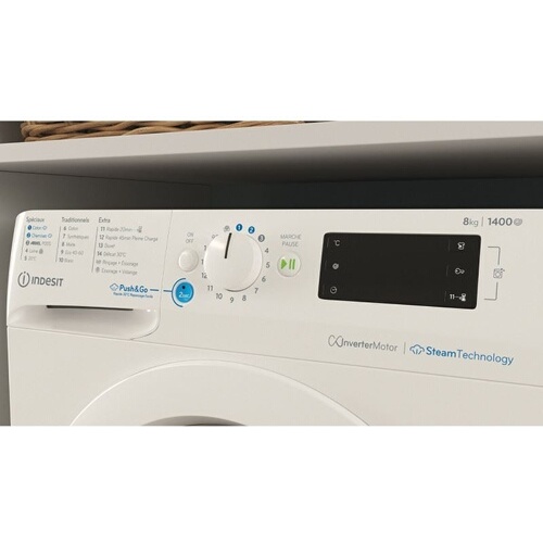 Lave-linge hublot Indesit BWE81496XWVFR