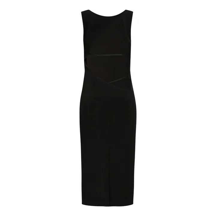 St Agni Robe Cut Out | Noir