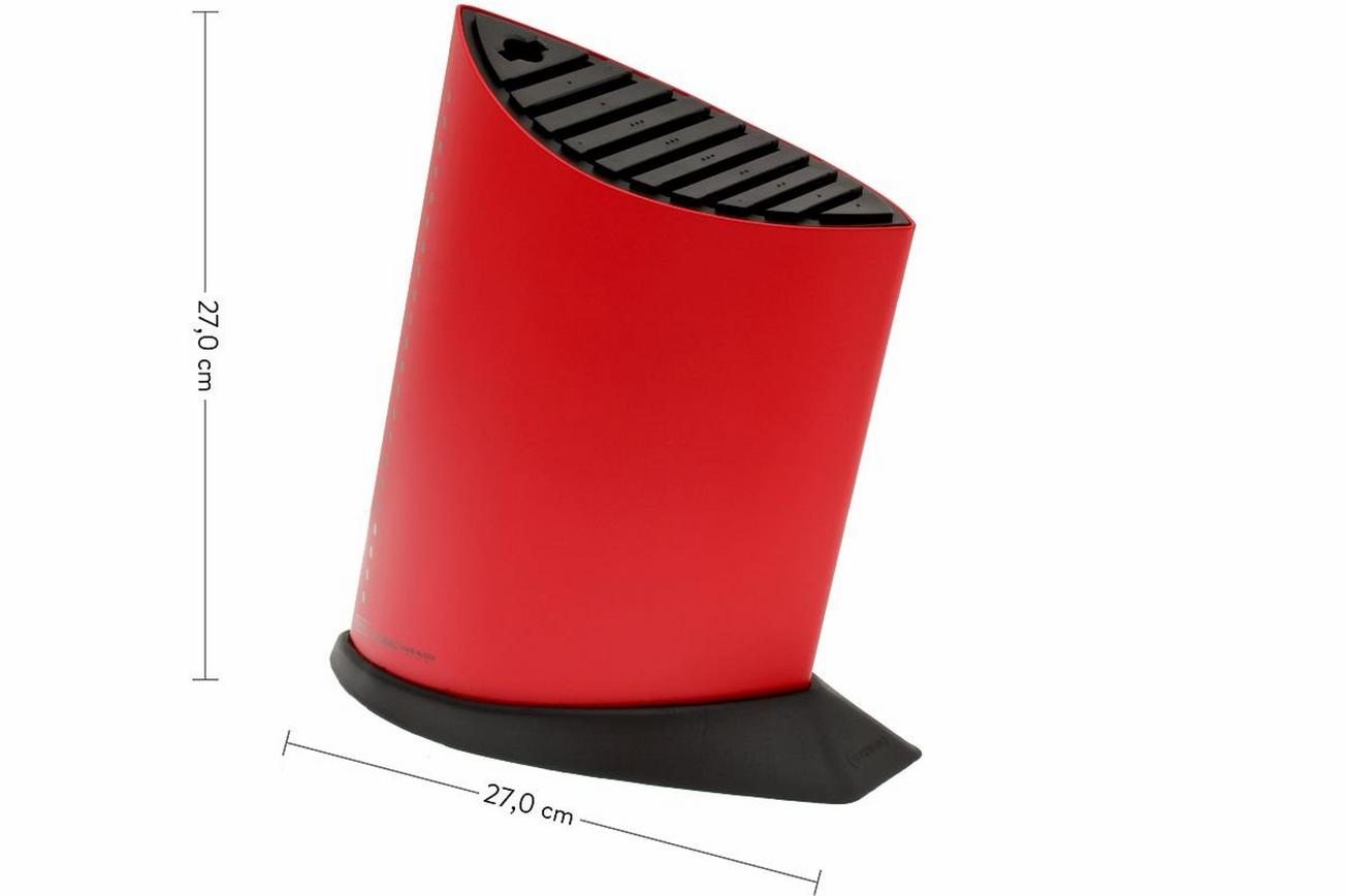 Global GKB52 messenblok 'Shipshape', rood