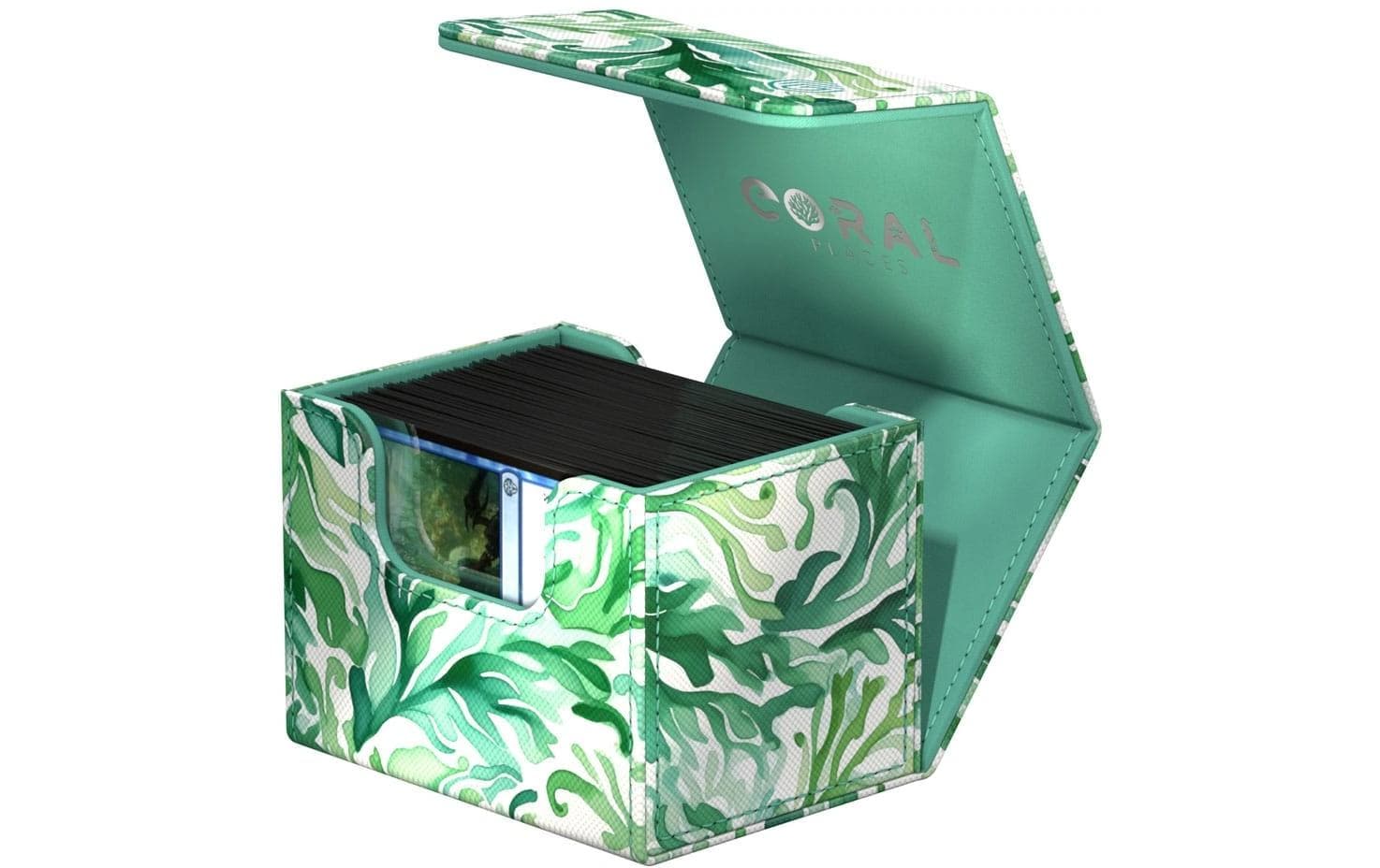 Kartenbox Sidewinder 100+ 2025 Exclusive Kelp ForestZur Aufbewahrung von Sammelkarten in Standardgrösse