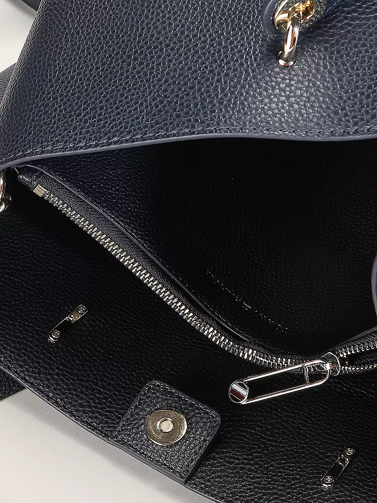TOMMY HILFIGER Tasche - Henkeltasche TH EMBLEM dunkelblau