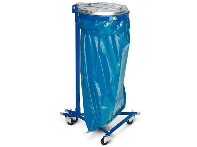Affaldsstativ 120l m/4 hjul