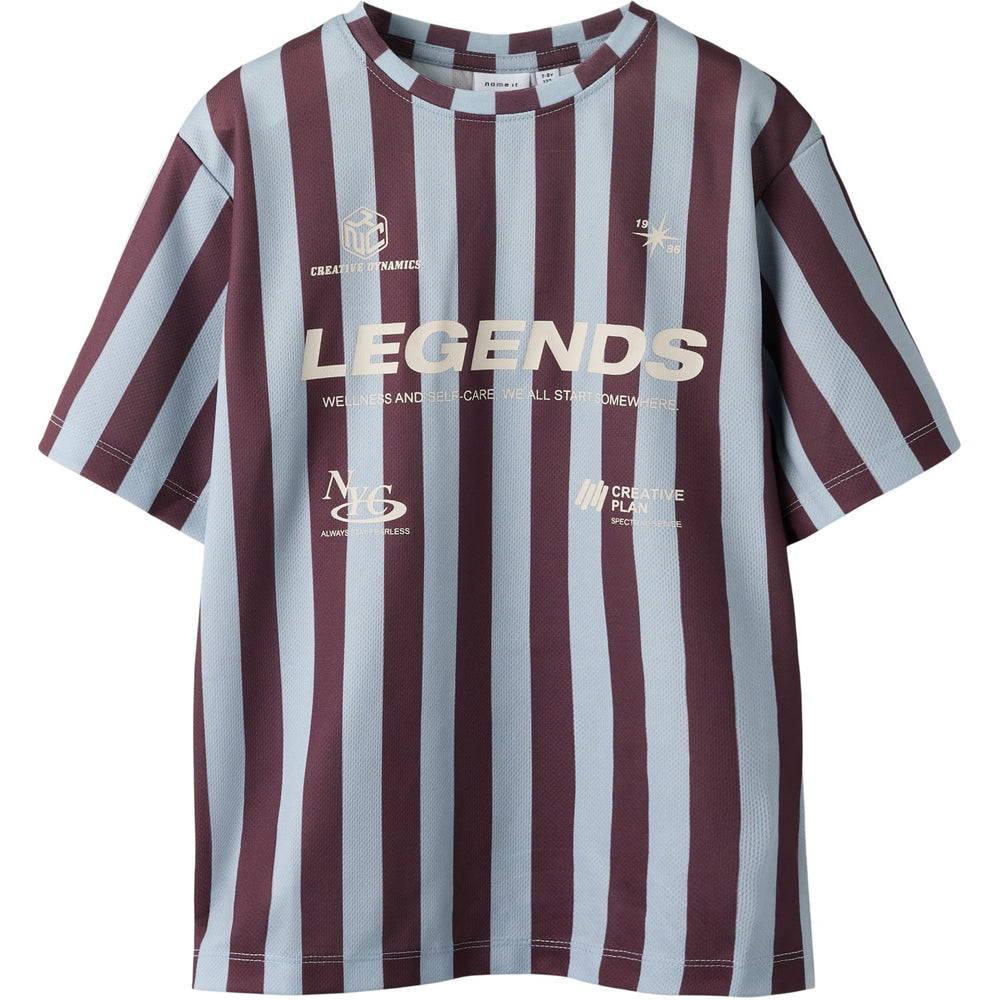 Køb Name It Blue Fog Nkmfidur Ss Nreg Top