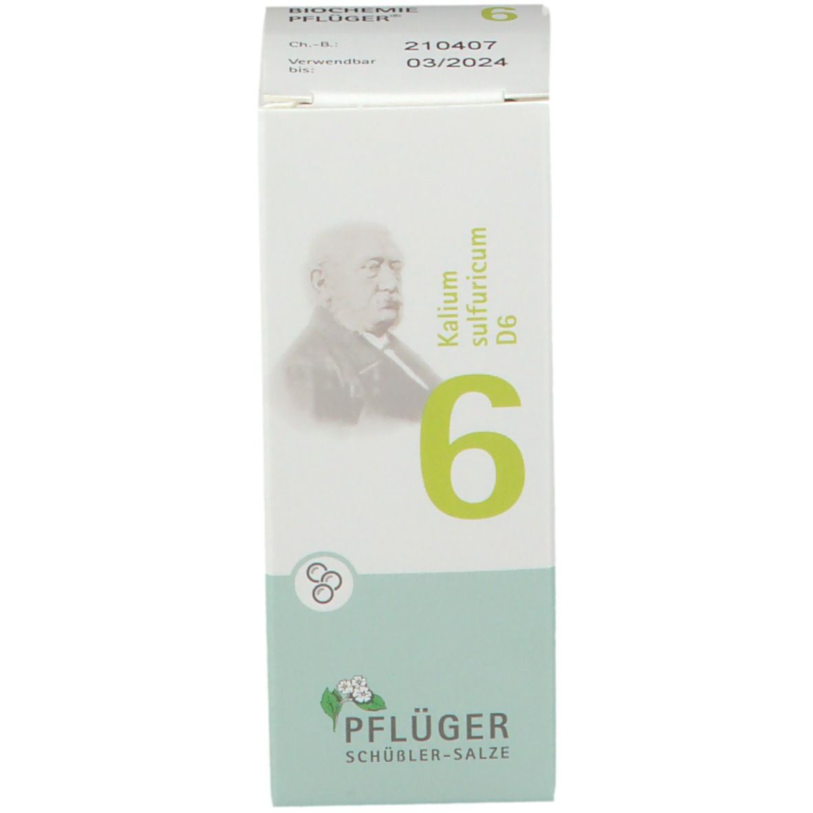BIOCHEMIE PFLÜGER® Nr. 6 Kalium sulfuricum D 6