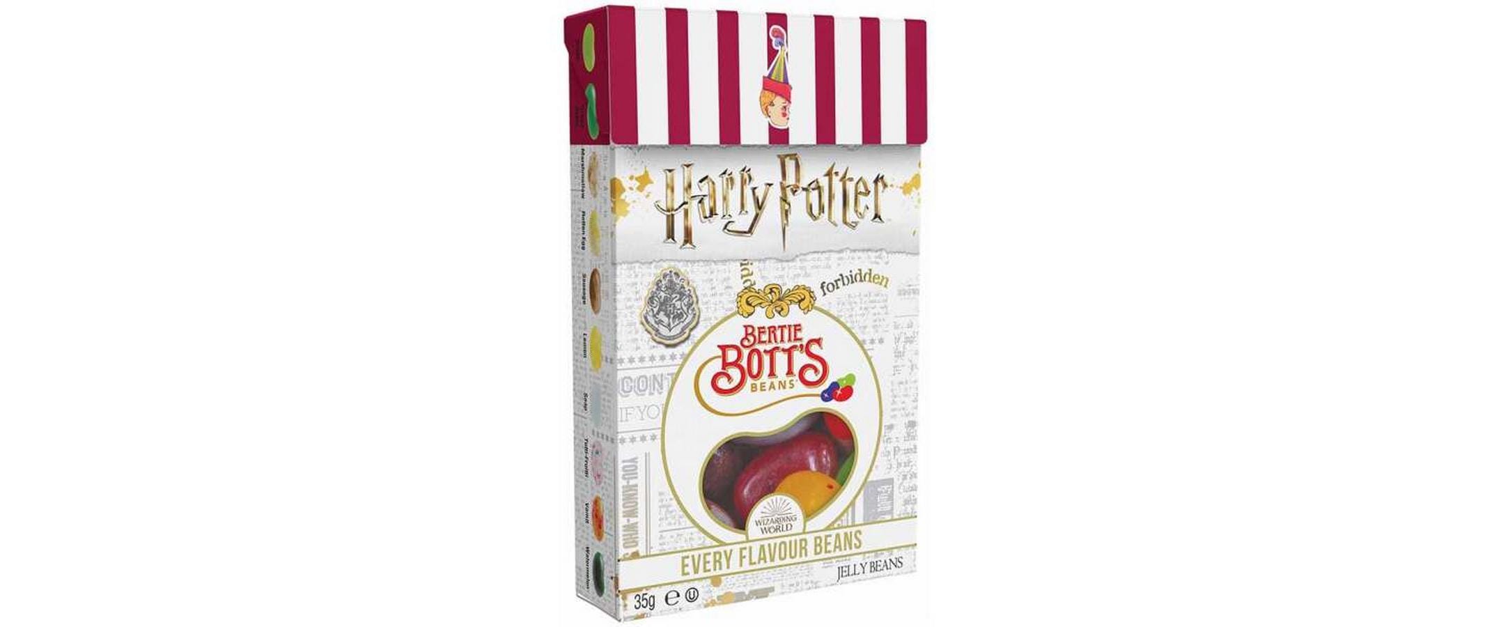 Bonbons Harry Potter Bertie Botts Beans 35 gBunte Geleebohnen in verschiedenen Geschmacksrichtungen