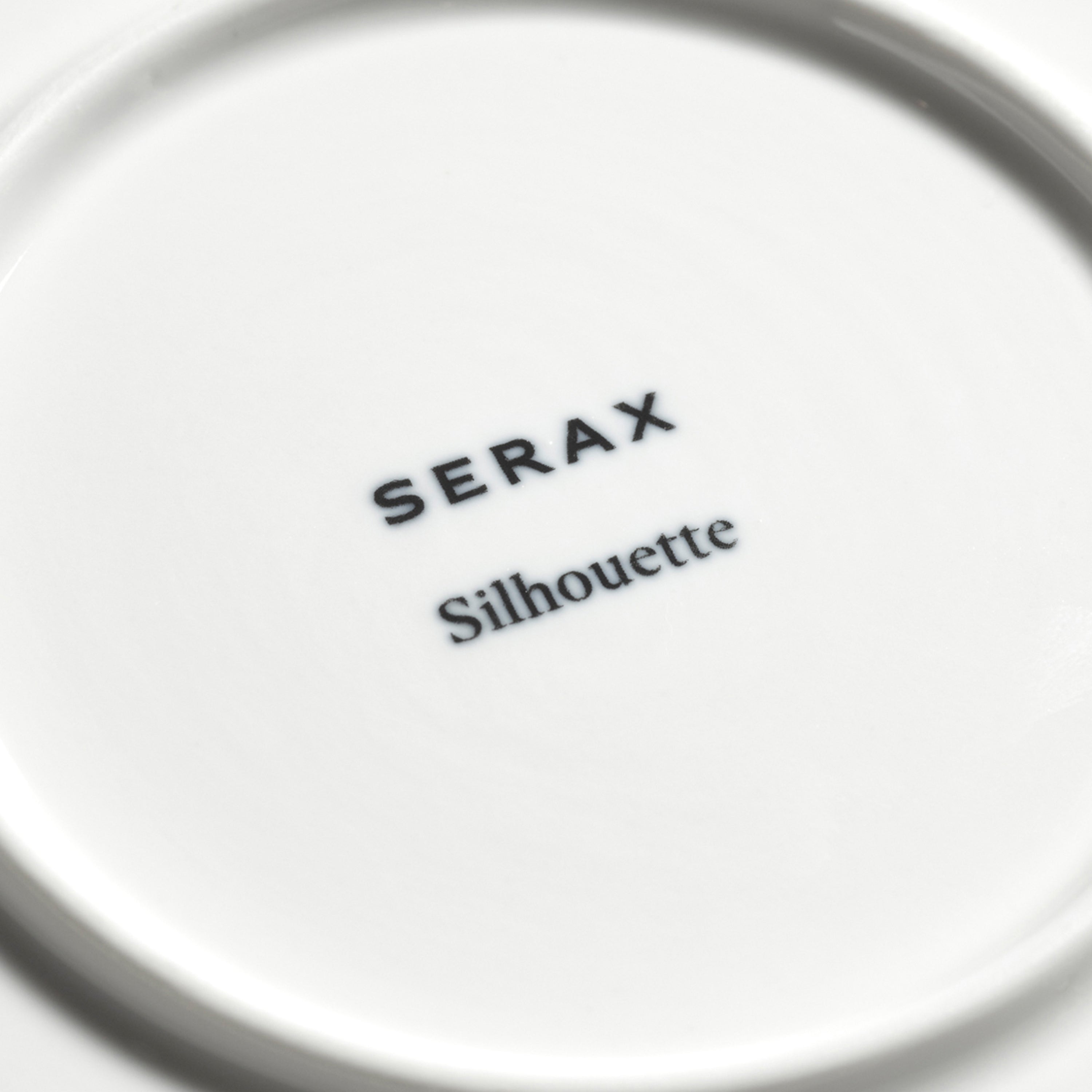 SERAX - Sergio Herman - Silhouette Diep Bord - Wit - Set van 4