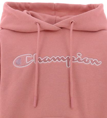 Champion Kapuzenpullover - Pink m. Logo