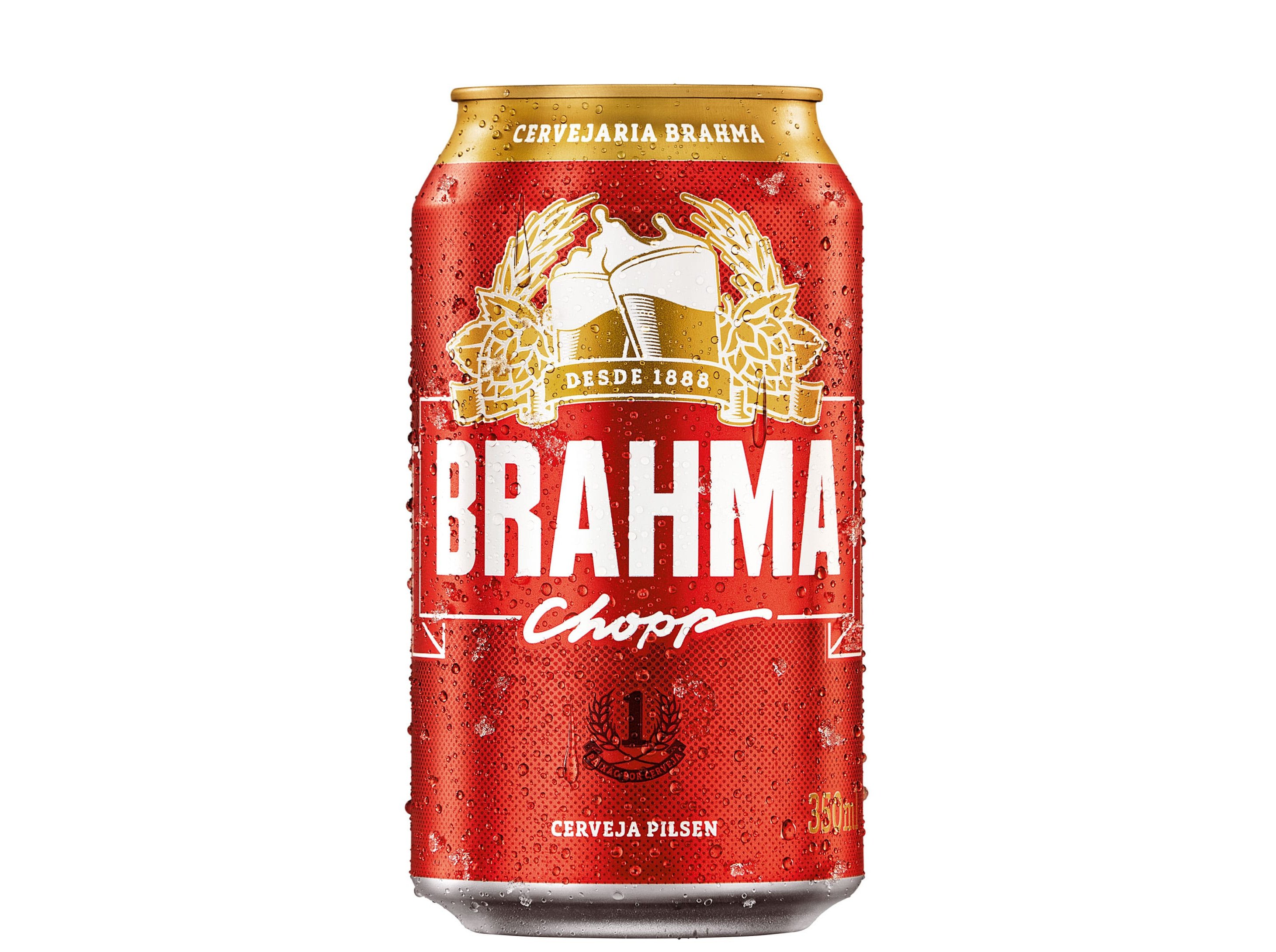 CERVEJA BRAHMA CHOPP BRASIL LATA 0.35L
