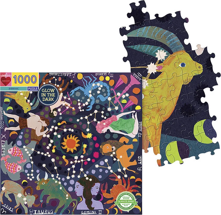 eeBoo eeBoo - Puslespil 1000 brk - Zodiac