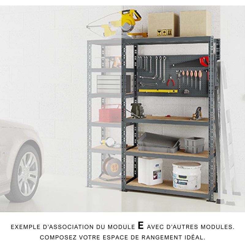 Rayonnage MODULO - Module extension E