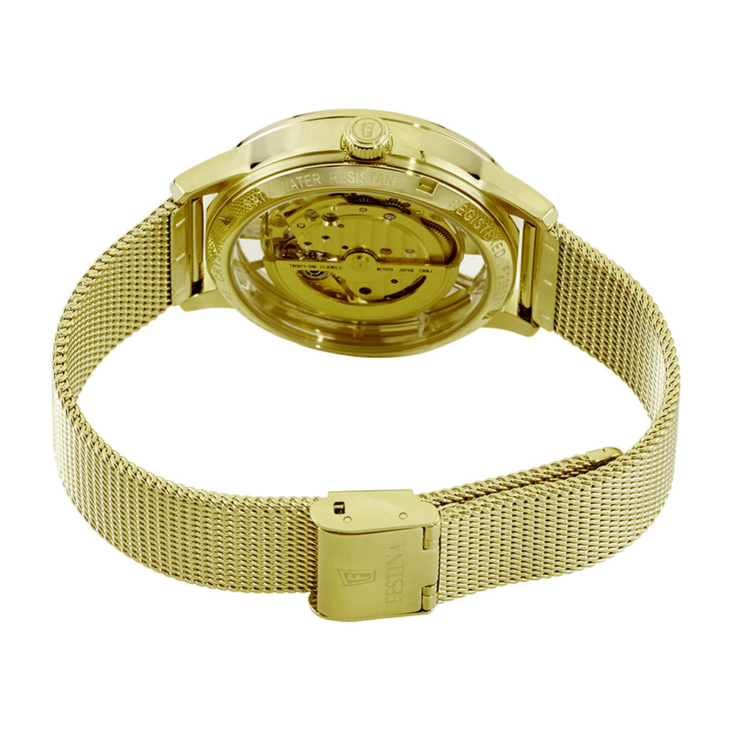 Montre Festina Automatic Doré