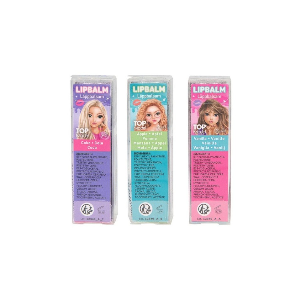 TOPModel - Mini Malebog med lyd & Læbepomade - BEAUTY and ME