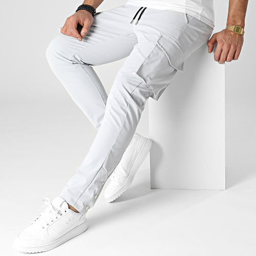 Pantalon Cargo Gris