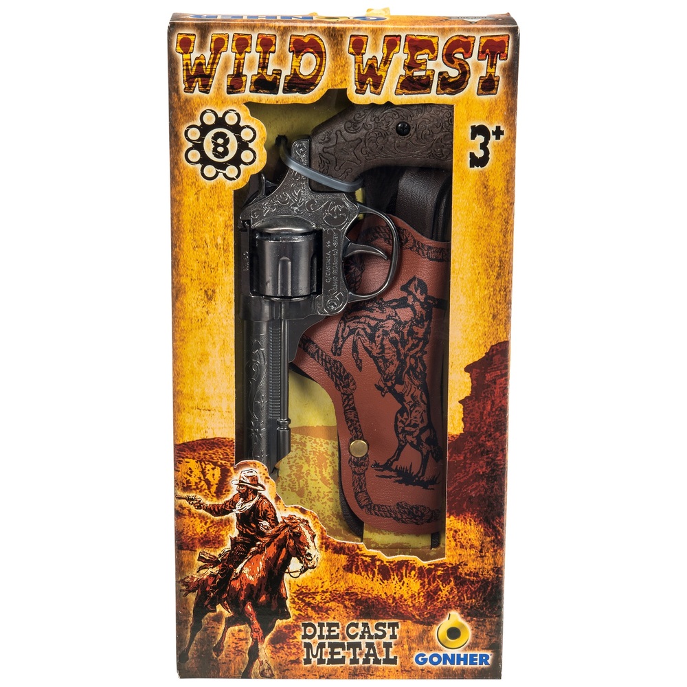 Wildwest-Cowboy-Spielzeugpistolen-Set