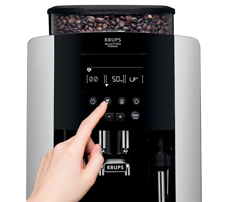 Krups Arabica Noire Argent YY3075FD Coloris:Noir