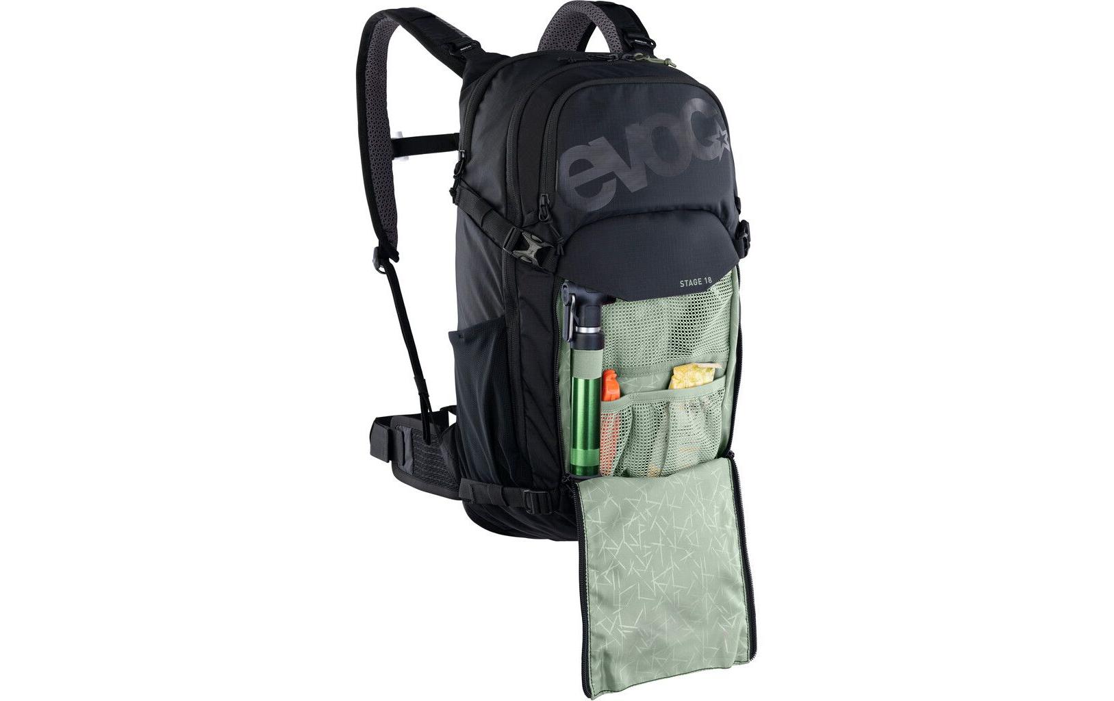 Rucksack Stage 18 l, Schwarz<br>Fahrradrucksack