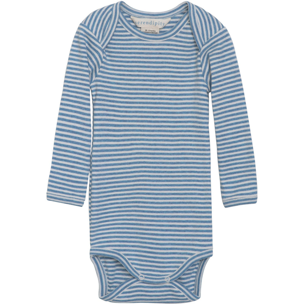 Køb Serendipity Azur/Ecru Baby Body Stripe